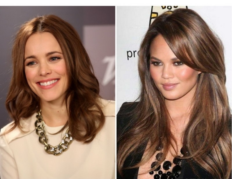 Couleur de cheveux laiteuse avec différentes nuances