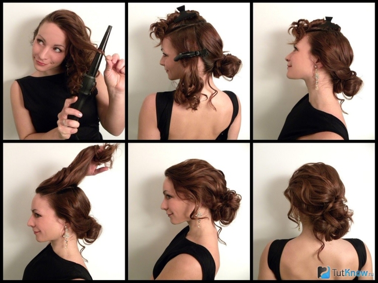 Coiffures pour la nouvelle année pour cheveux moyens faites-le vous-même à la maison