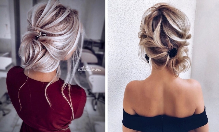 Coiffures pour le Nouvel An pour cheveux courts avec vos propres mains à la maison