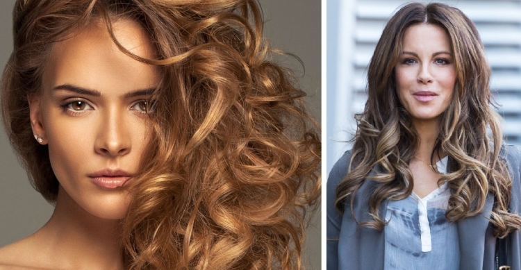 Couleur de cheveux laiteuse avec différentes nuances