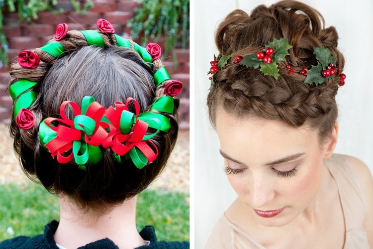 Coiffures pour la nouvelle année pour cheveux moyens faites-le vous-même à la maison