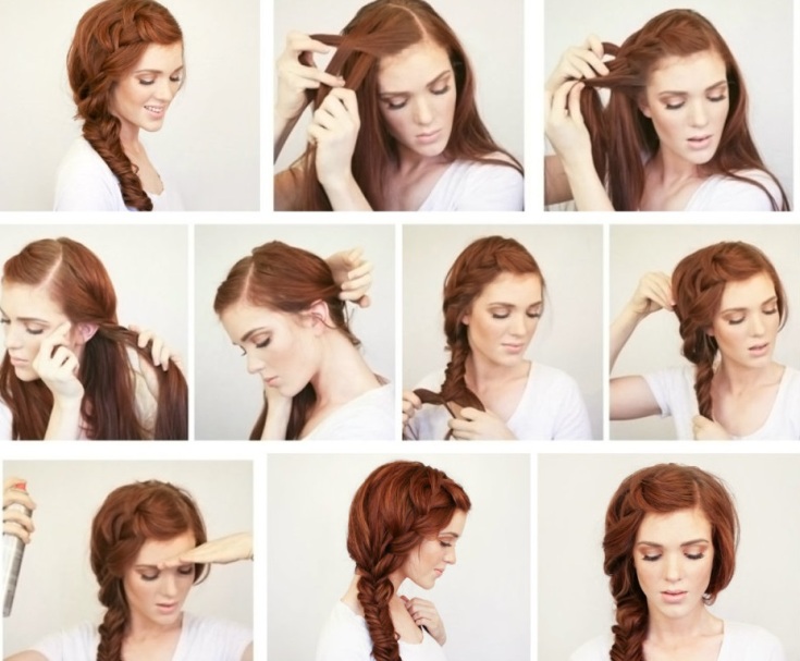(+240 photos) Coiffures de mariage pour cheveux longs avec un voile
