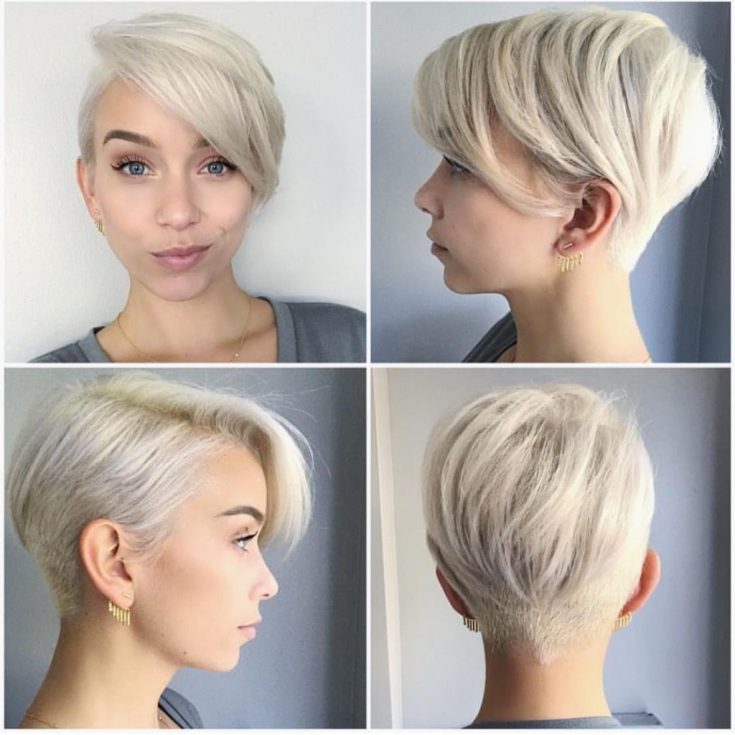 Coupe de cheveux Pixie pour cheveux courts et moyens
