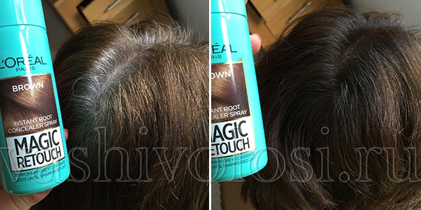 Palettes de couleurs Loreal avec des résultats de coloration