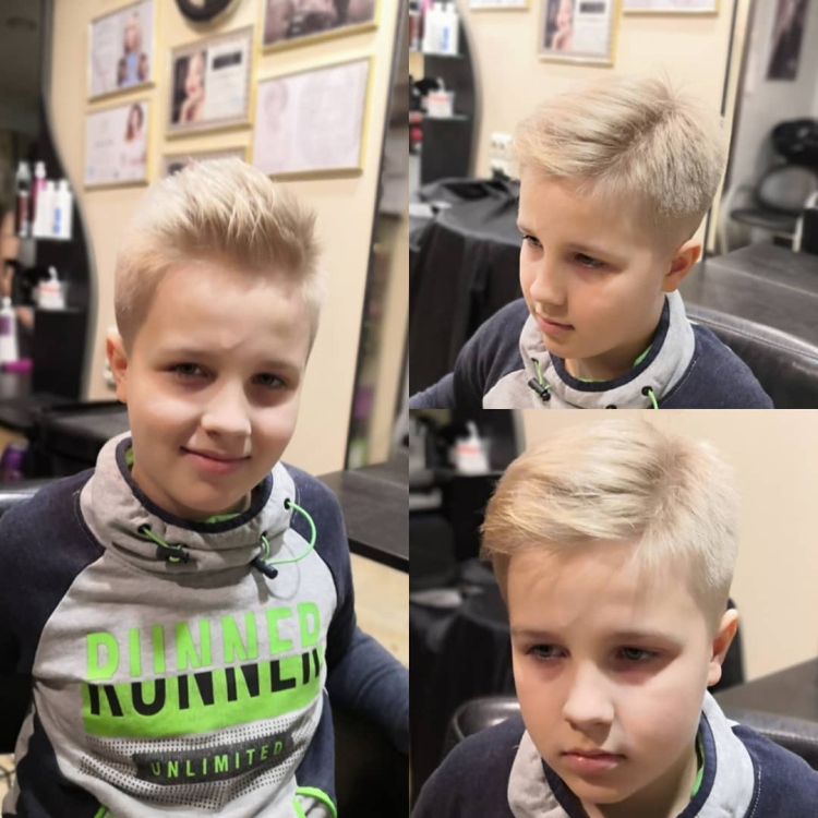 Coupes de cheveux modèles à faire soi-même pour garçons avec une machine à écrire à la maison