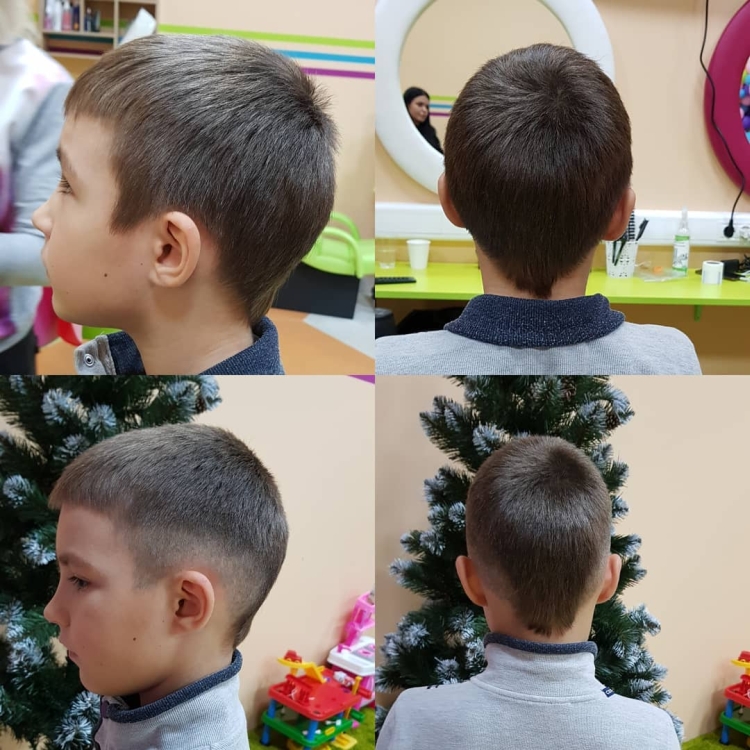 Coupes de cheveux modèles à faire soi-même pour garçons avec une machine à écrire à la maison