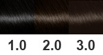 Palette de peinture Garnier par numéros avec exemples et photos