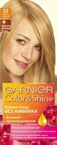 Palette de peinture Garnier par numéros avec exemples et photos