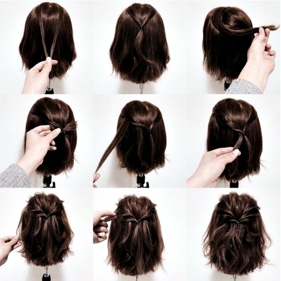 Coiffures faciles et simples pour les filles pour tous les jours