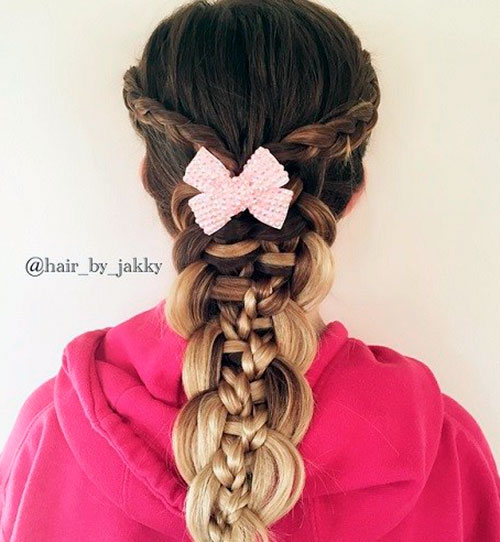 Coiffures faciles et simples pour les filles pour tous les jours