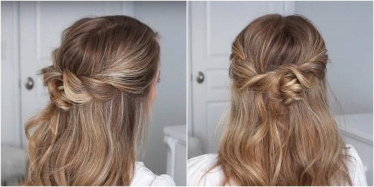 Coiffures hautes pour cheveux longs
