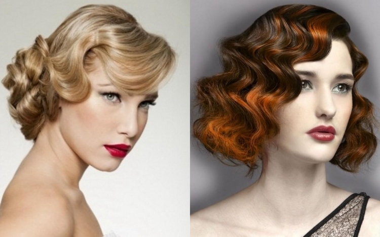 Boucles pour cheveux courts