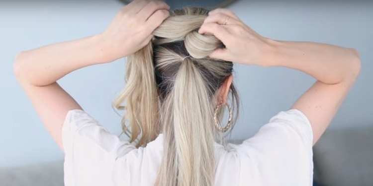 Coiffures hautes pour cheveux longs