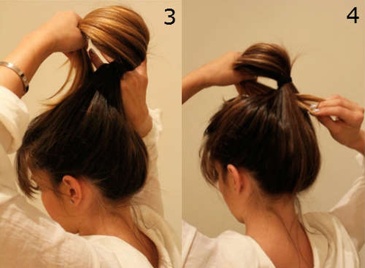 Chignon à faire soi-même pour cheveux longs