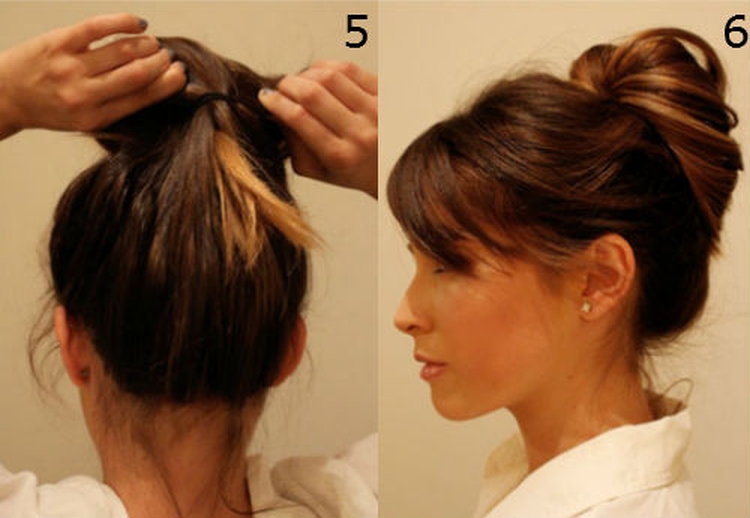 Chignon à faire soi-même pour cheveux longs