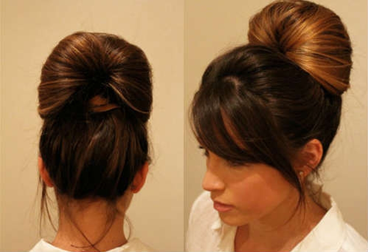 Chignon à faire soi-même pour cheveux longs