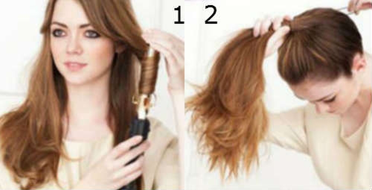 Chignon à faire soi-même pour cheveux longs