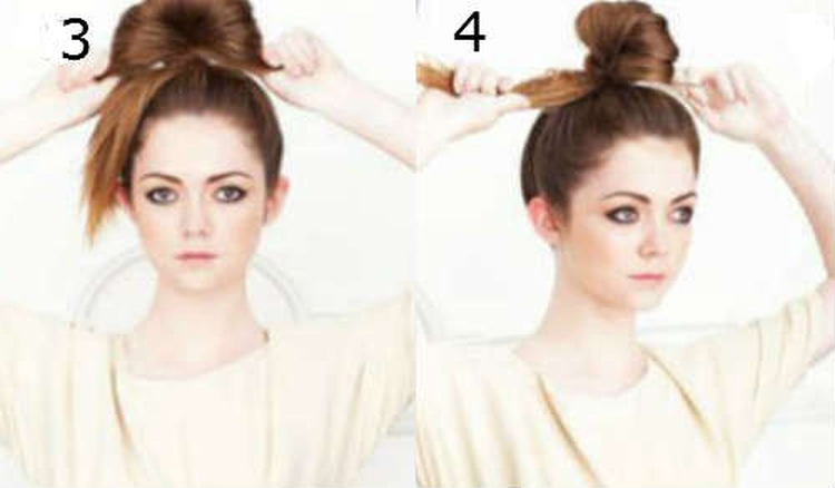 Chignon à faire soi-même pour cheveux longs