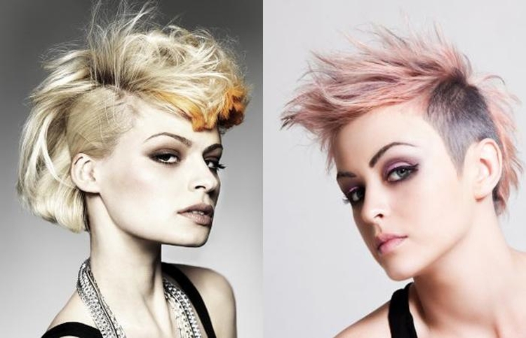 Coupes de cheveux pour femmes aux tempes rasées