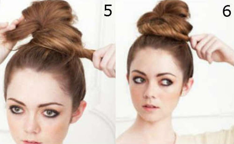 Chignon à faire soi-même pour cheveux longs