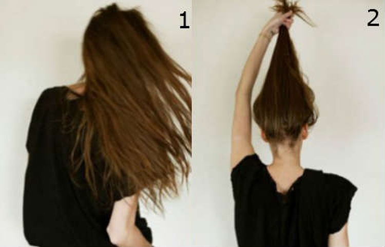 Chignon à faire soi-même pour cheveux longs