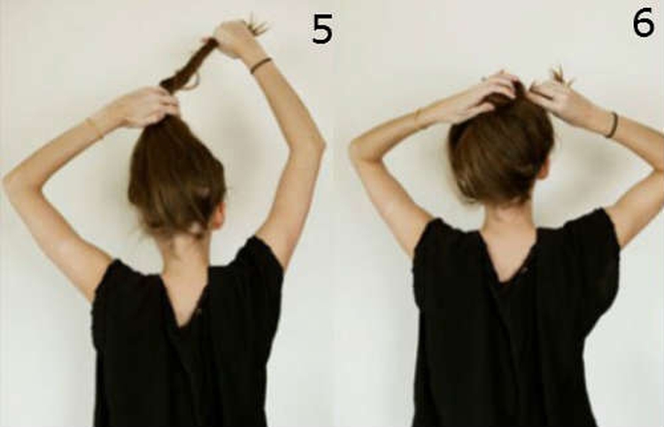 Chignon à faire soi-même pour cheveux longs