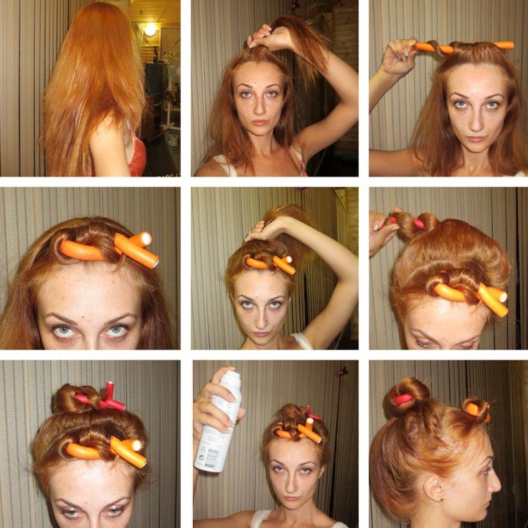 Comment bien enrouler les cheveux sur les bigoudis à la maison, méthodes et techniques