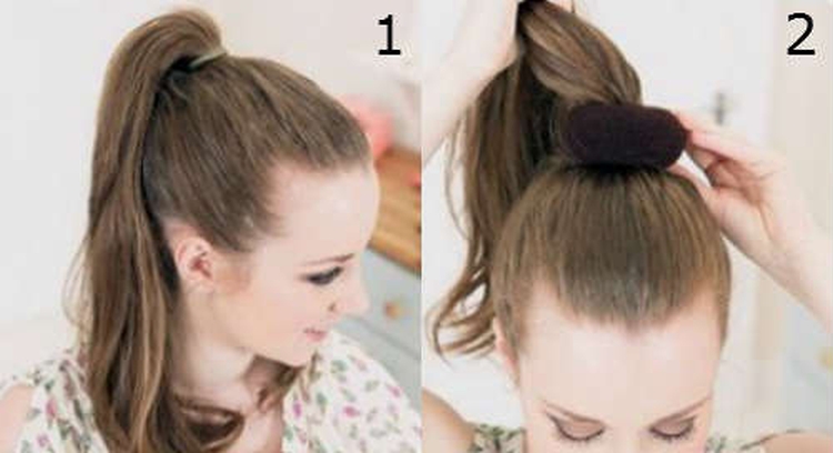 Chignon à faire soi-même pour cheveux longs