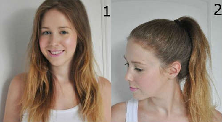 Chignon à faire soi-même pour cheveux longs