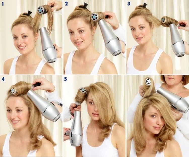 Boucles pour cheveux courts