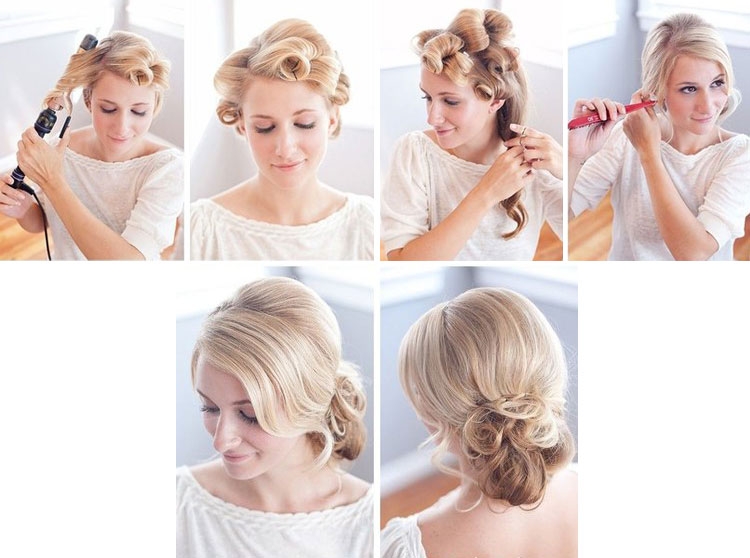Chignon à faire soi-même pour cheveux longs