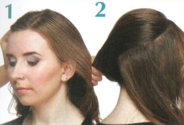 Chignon à faire soi-même pour cheveux longs