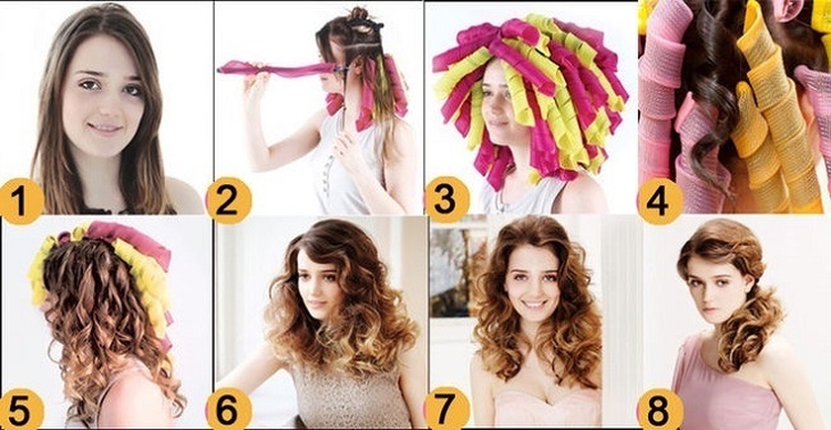 Comment bien enrouler les cheveux sur les bigoudis à la maison, méthodes et techniques