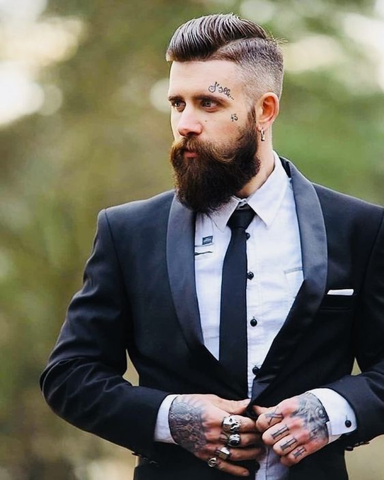 Types et formes de barbes populaires pour hommes avec exemples et noms