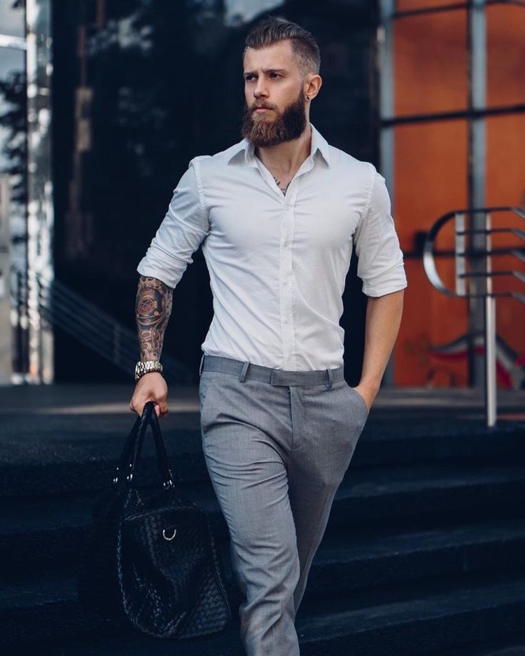 Types et formes de barbes populaires pour hommes avec exemples et noms