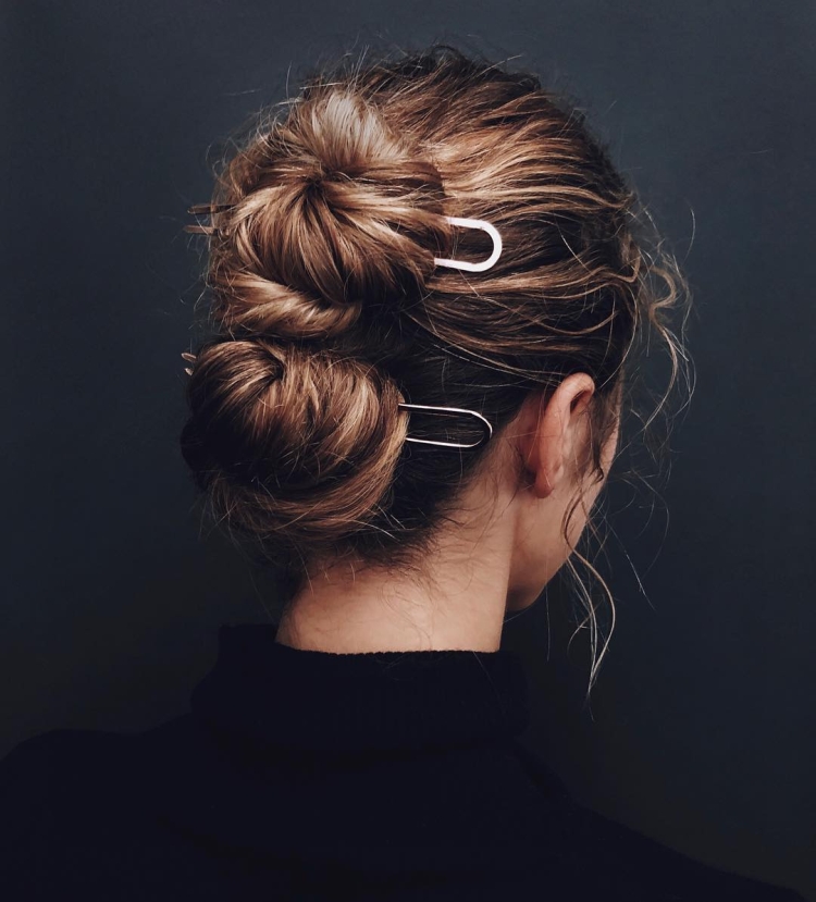 Chignon à faire soi-même pour cheveux longs