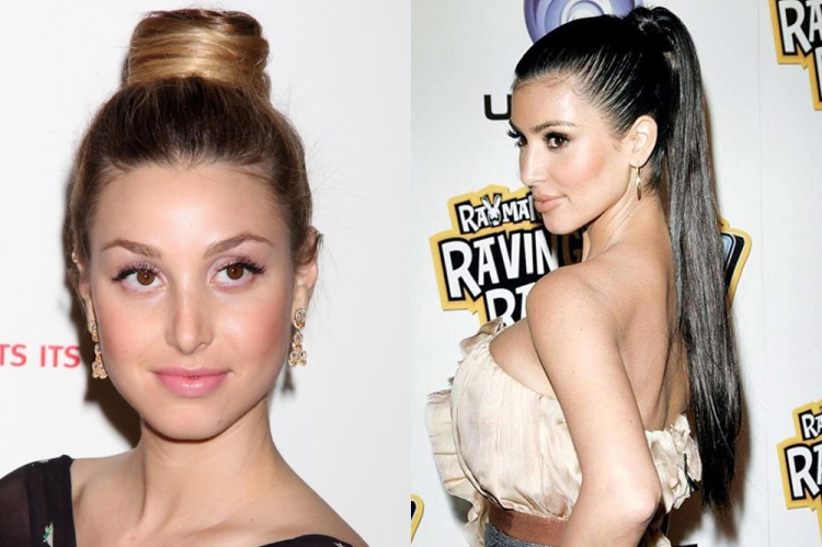 Coiffures hautes pour cheveux longs