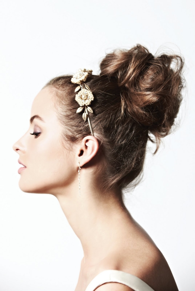 Chignon à faire soi-même pour cheveux longs