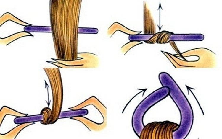 Comment bien enrouler les cheveux sur les bigoudis à la maison, méthodes et techniques