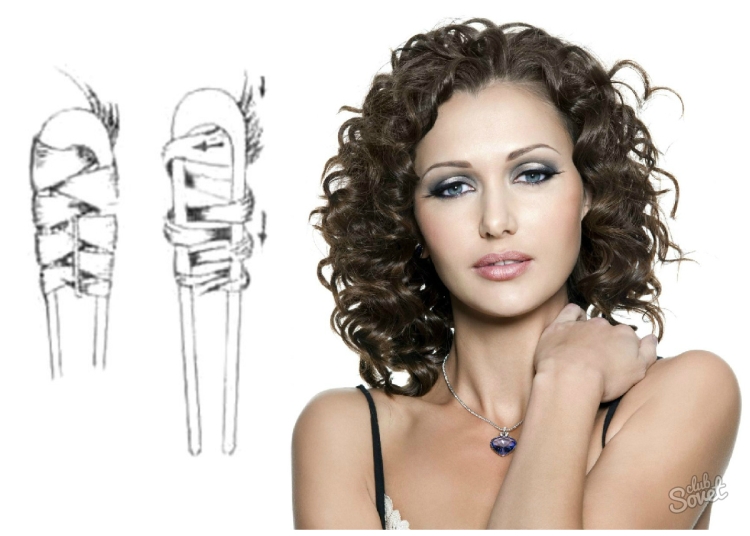 Boucles pour cheveux courts