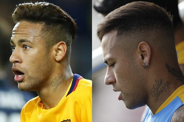La photo de coiffure de Neymar et comment faire de même