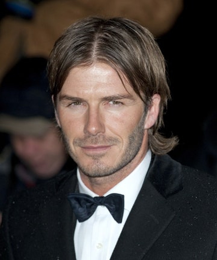 Les coiffures de Beckham : photo de coupes de cheveux