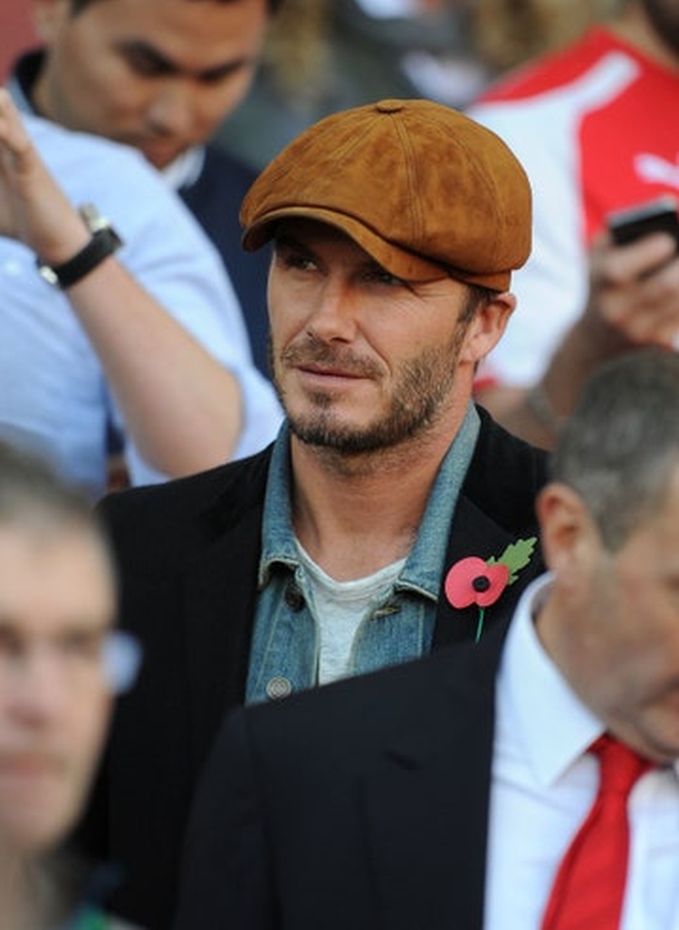 Les coiffures de Beckham : photo de coupes de cheveux