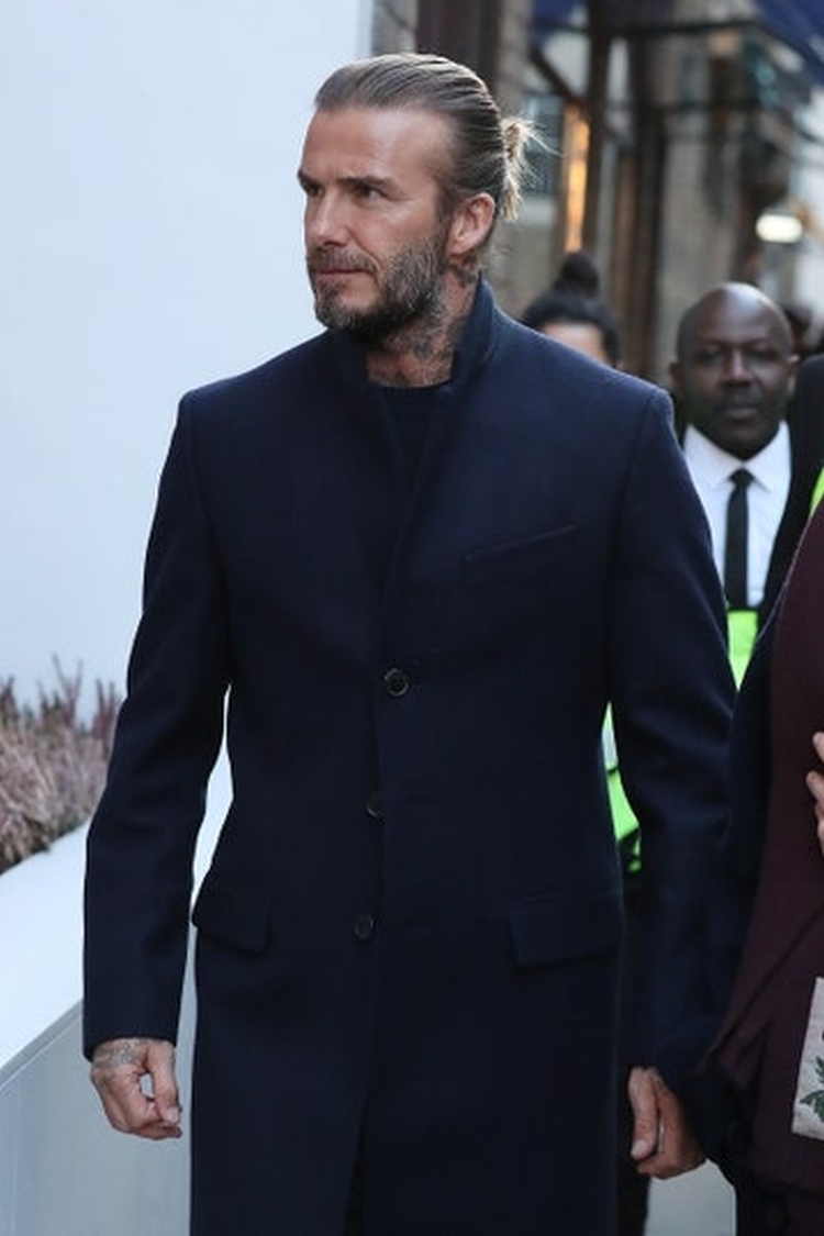 Les coiffures de Beckham : photo de coupes de cheveux