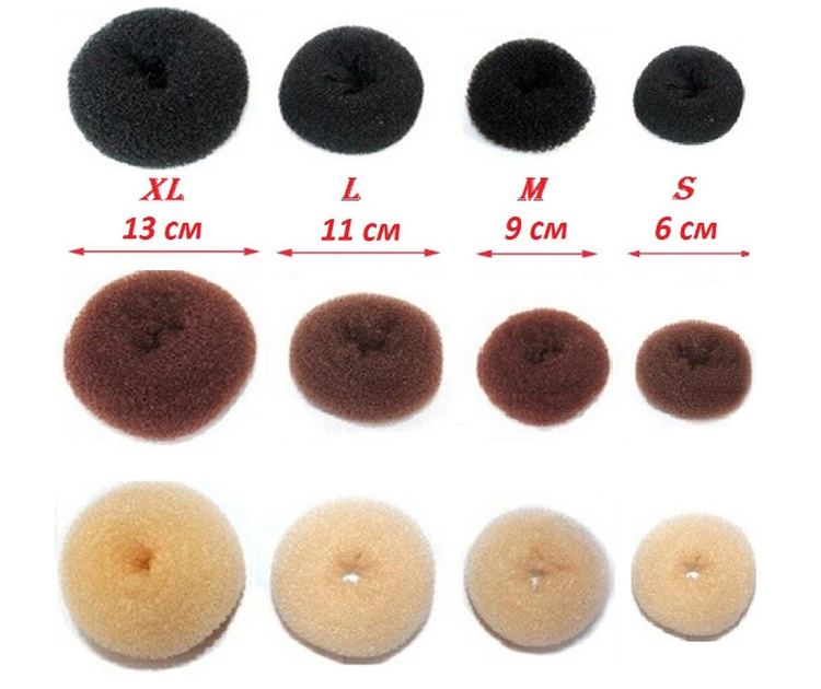 Donut coiffure étape par étape