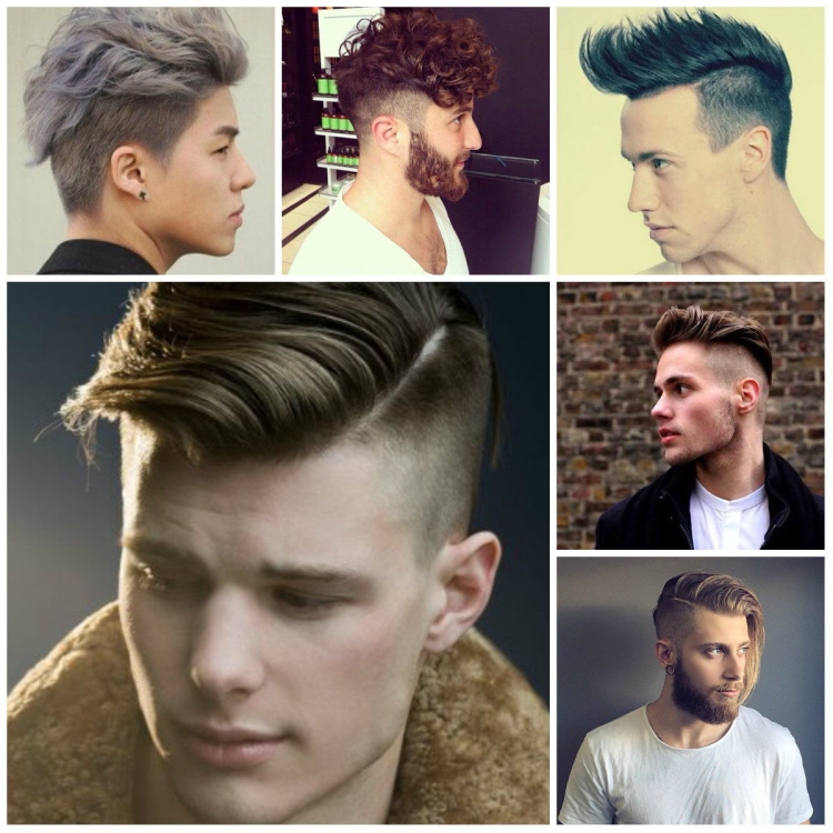 Coiffure grunge pour homme qui convient