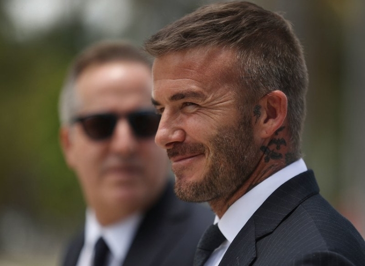 Les coiffures de Beckham : photo de coupes de cheveux