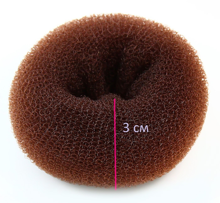 Donut coiffure étape par étape