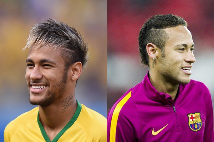 La photo de coiffure de Neymar et comment faire de même