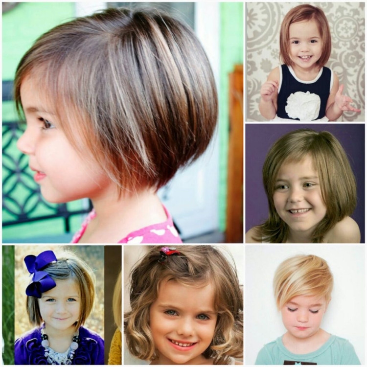 Coupes de cheveux courtes pour les filles 7-8 ans